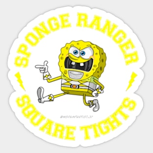 Sponge Ranger Square Tights Sticker